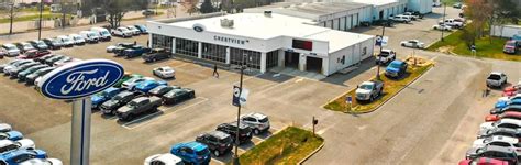 Crestview ford - Check out the inventory at Crest Ford in Macomb, MI. Browse online today or give us a call to schedule a test drive! Skip to main content Ford Dealer near Macomb MI. 26333 Van Dyke Directions Center Line, MI 48015. Sales: (866) 249-7908; Service: (866) 354-3398; Parts: (888) 388-8491; Home; New Inventory